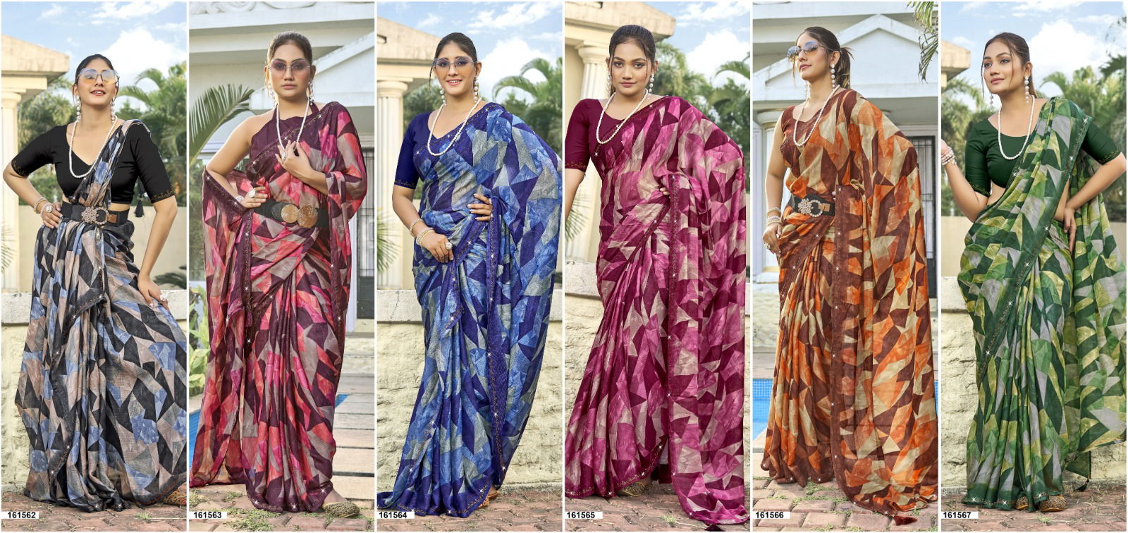 Sona Vol 4 By Vallabhi Georgette Printed Daily Wear Saree Wholesalers In Delhi